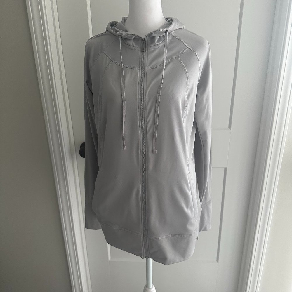 Columbia Womens Zippered Lightweight Hooded Jacket Size Large